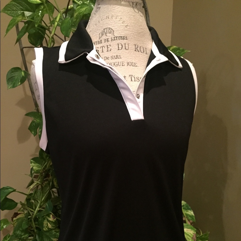 Ladies Sleeveless Golf shirt